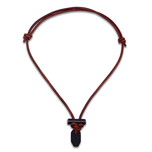 Wazoo Bushcraft Fire Starter Leather Necklace