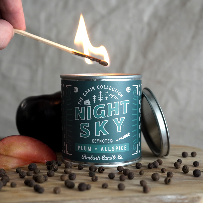 Night Sky | Plum + Allspice Soy Candle