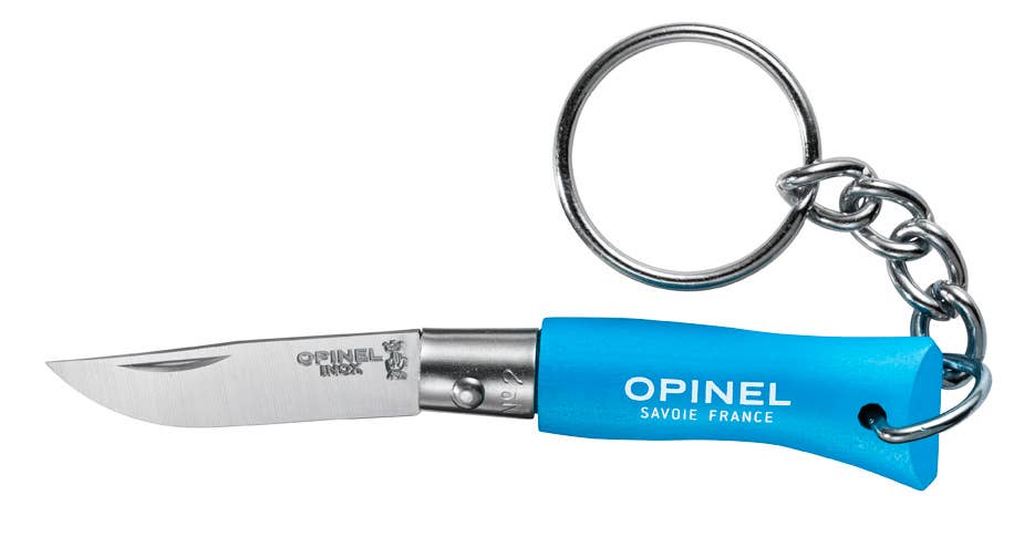 No.02 Colorama Stainless Folding Key Chain Knives: Anise