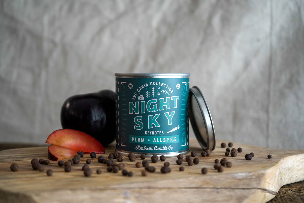 Night Sky | Plum + Allspice Soy Candle