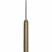 Pine Topo Edition Lander 4, edge-on view showing the full tang construction