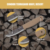 Condor Terrasaur Knife - Desert