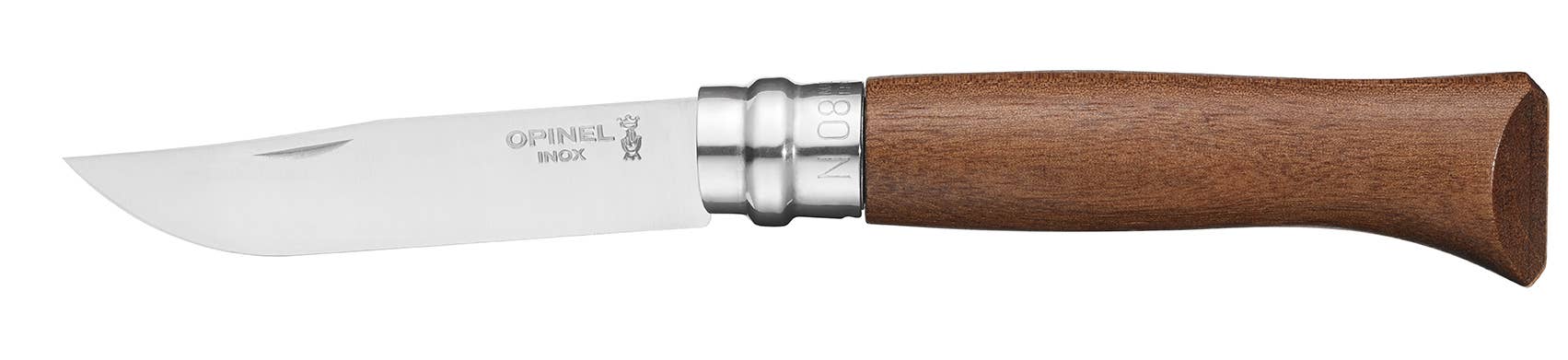 No.08 Stainless Premium Wood Folding Knives: Walnut