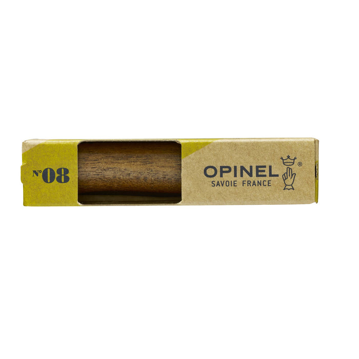 No.08 Stainless Premium Wood Folding Knives: Walnut