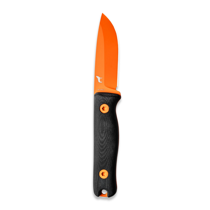 Reiff Knives F3 Fixed Blade CPM 3V Hi-Vis Orange Black G10