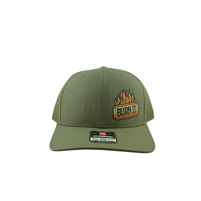 Burn It Hat Green