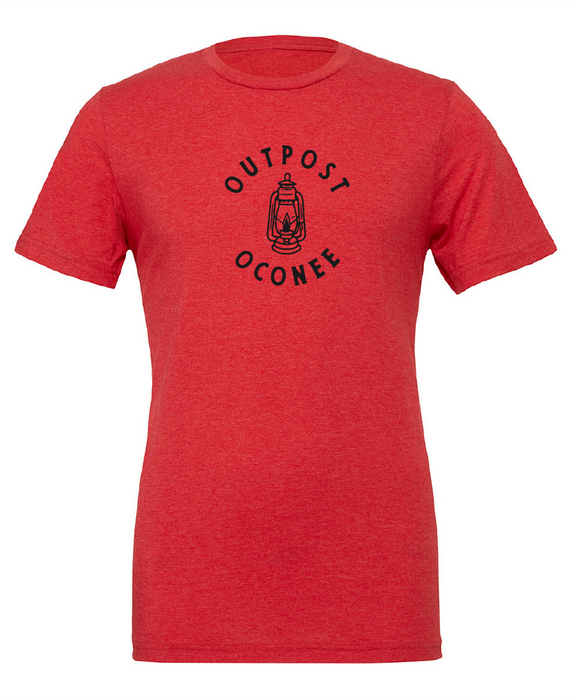 Outpost Logo T-Shirt - Vintage Red