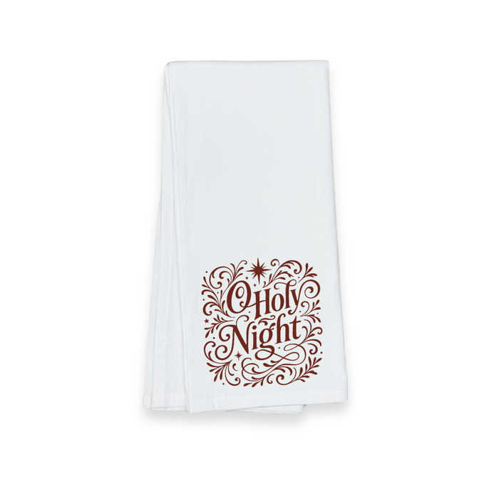 Christmas Tea Towel - O Holy Night
