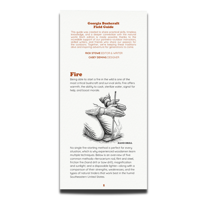 Field Guide: Fire - 5 Bushcraft Firestarting Methods You Need to Know