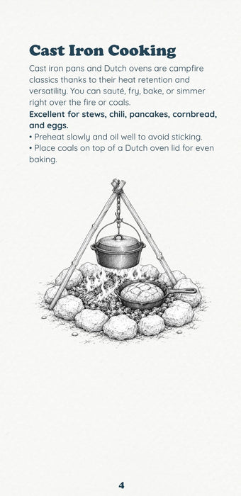 Field Guide: 6 Great Campfire Cooking Methods