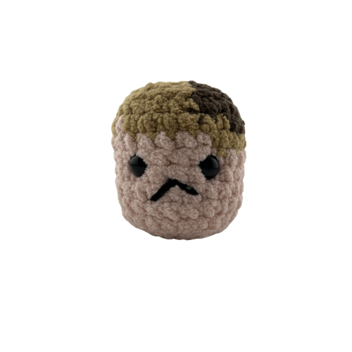 Crochet Marshmallow and Stick