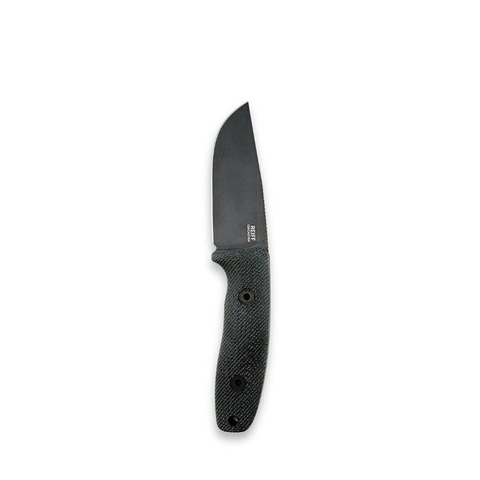Reiff Knives CIRCADIAN CLIP POINT Black Coated blade