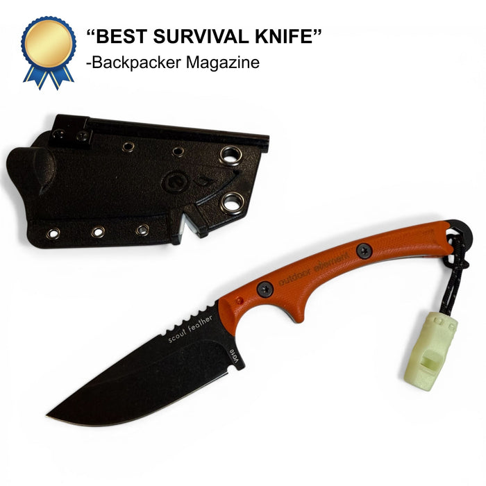 Scout Feather Adventure Survival Knife