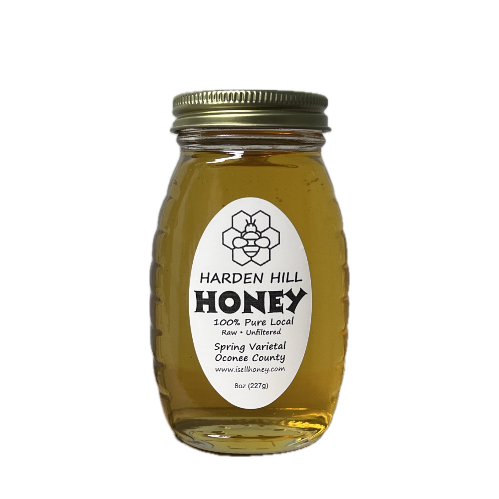 Harden Hill Honey - Early Spring Varietal Honey - 8oz — Georgia