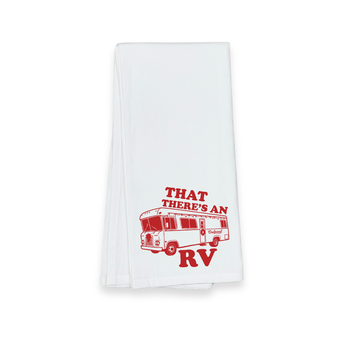 Christmas Tea Towel - That There Is An RV
