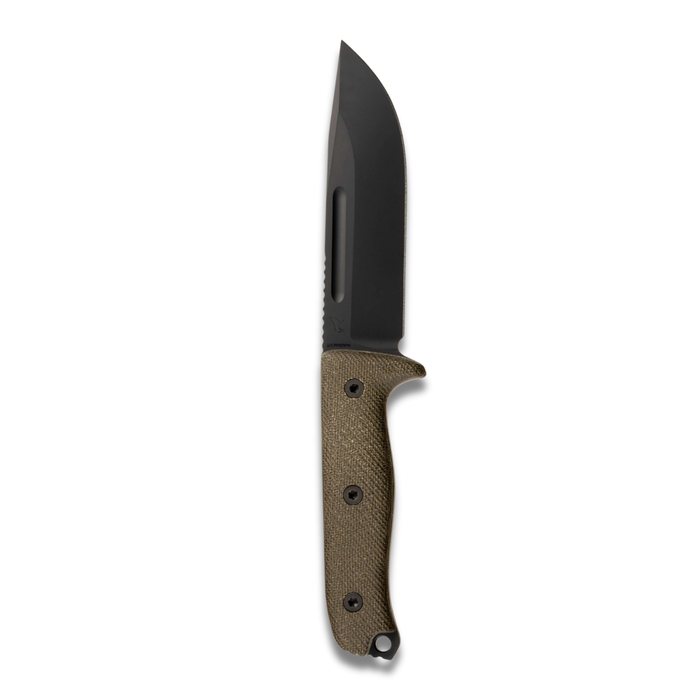 Reiff Knives VICON MagnaCut Black DLT Coated Blade Green G10 Handles