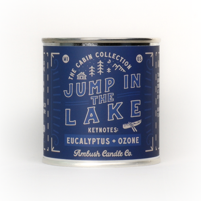 Jump In The Lake | Eucalyptus + Ozone Soy Candle