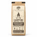 Bushcraft Coffee Campfire medium roast, 12 oz kraft bag with campfire illustration
