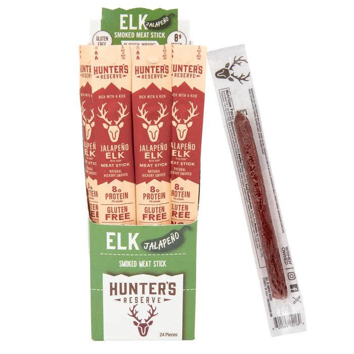 Hunter's Reserve Trail Sticks - Elk Jalapeño