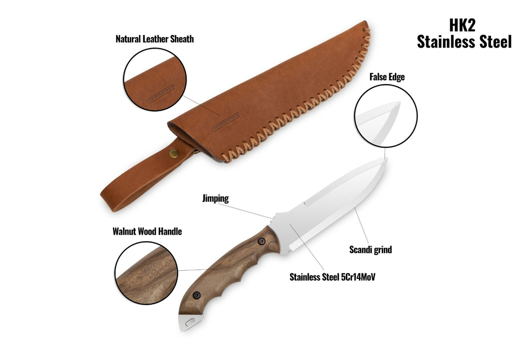 BPS Knives - HK 2 Carbon With Sheath