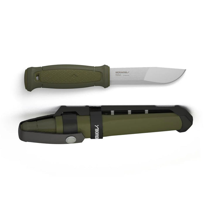 Mora Kansbol with Multi-mount Sheath - Green