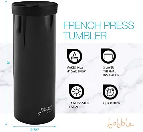 Bobble Travel Coffee Press - 14oz