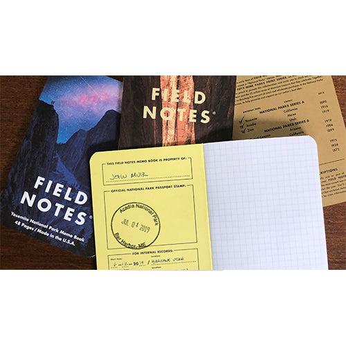 Field Notes Brand - National Parks Series