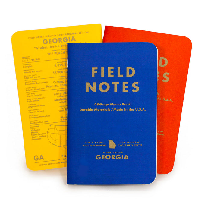Field Notes Brand - County Fair Georgia Edition