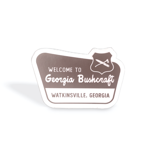 Welcome to Georgia Bushcraft Sticker